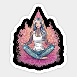 Hatha Yoga Sticker